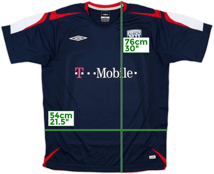 2007-08 West Brom Umbro Training Shirt - 10/10 - (L)