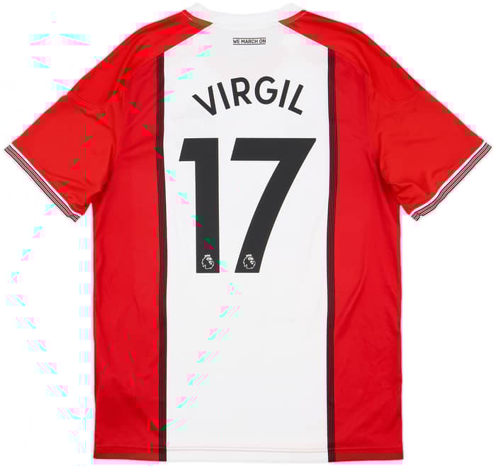 2017-18 Southampton Home Shirt Virgil #17 - 8/10 - (L)