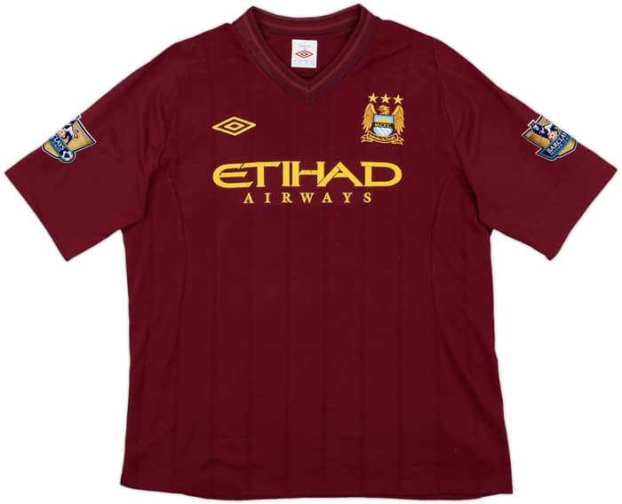 2012-13 Manchester City Away Shirt Kun Aguero #16 - 7/10 - (XL)