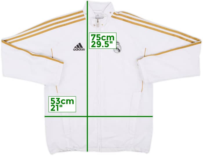 2011-12 Real Madrid adidas Track Jacket - 6/10 - (XL.Boys)