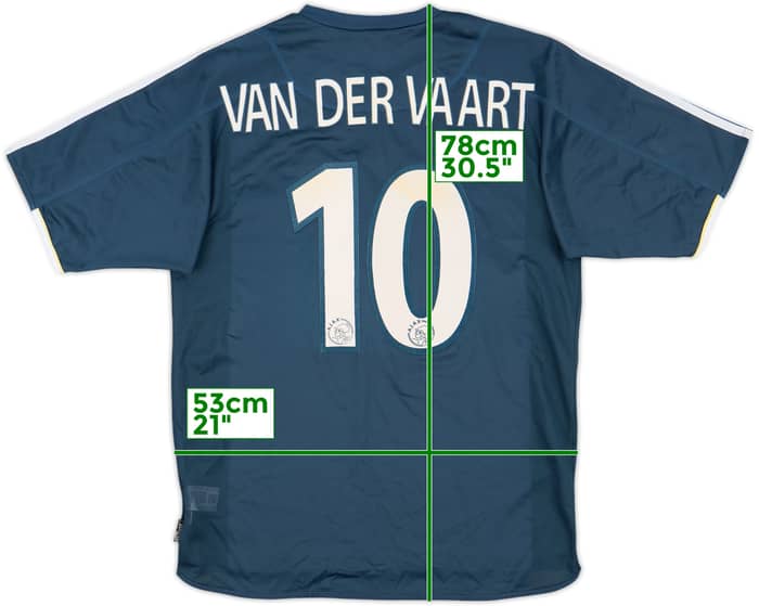 2003-04 Ajax Away Shirt Van der Vaart #10 - 4/10 - (M)