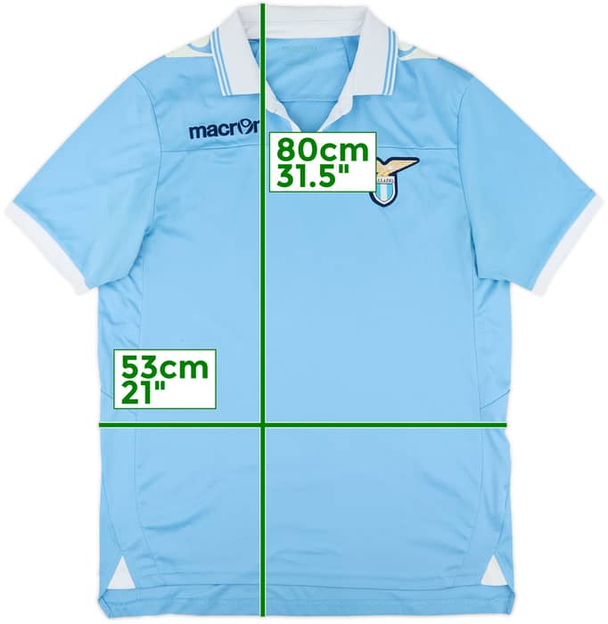 2012-13 Lazio Home Shirt - 7/10 - (L)