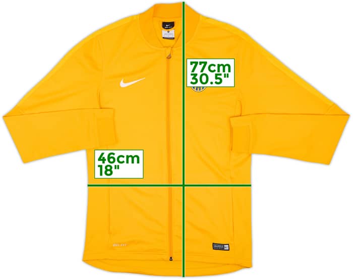 2016-17 Hellas Verona Nike Track Jacket - 8/10 - (M)