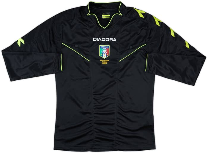 2000s Italy Diadora Referee L/S Shirt - 8/10 - (S)