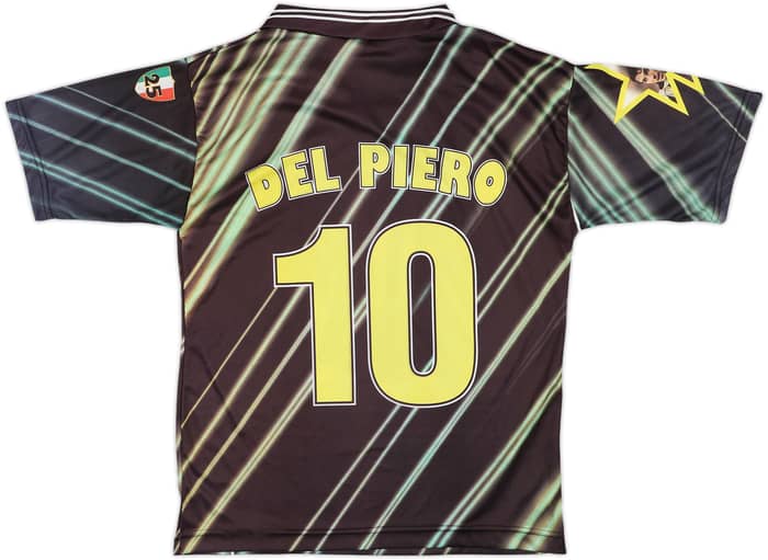 1997-98 Juventus Graphic Fan Shirt Del Piero #10 - 9/10 - (L/XL)