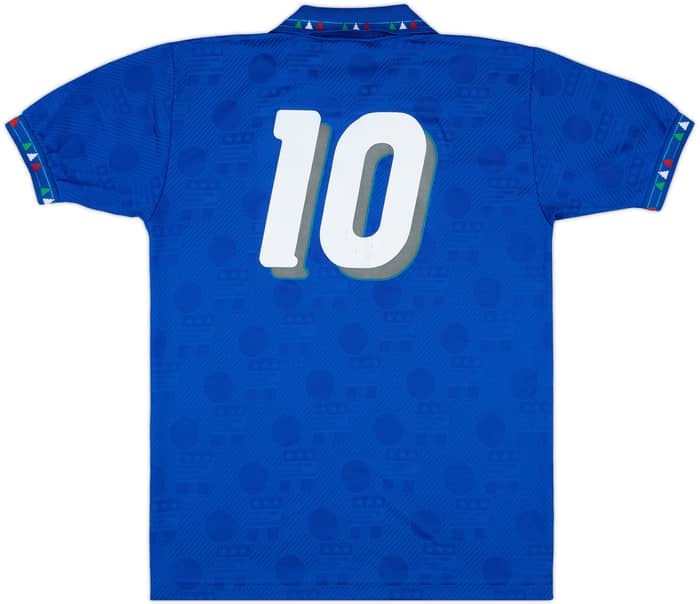 1994 Italy Home Shirt #10 - 7/10 - (M)