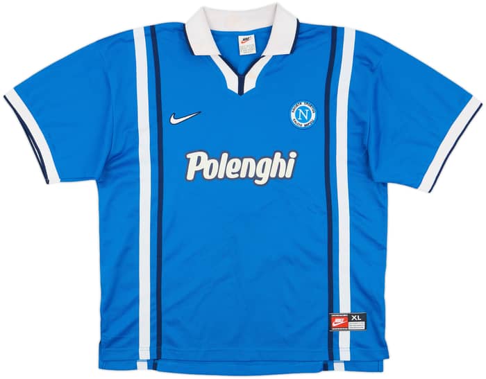 1997-98 Napoli Home Shirt #3 - 7/10 - (XL)