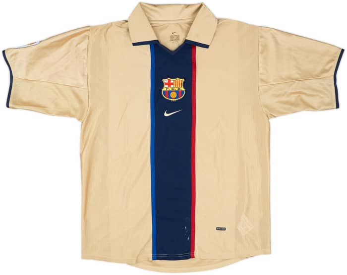 2001-03 Barcelona Away Shirt Rivaldo #10 - 7/10 - (M)