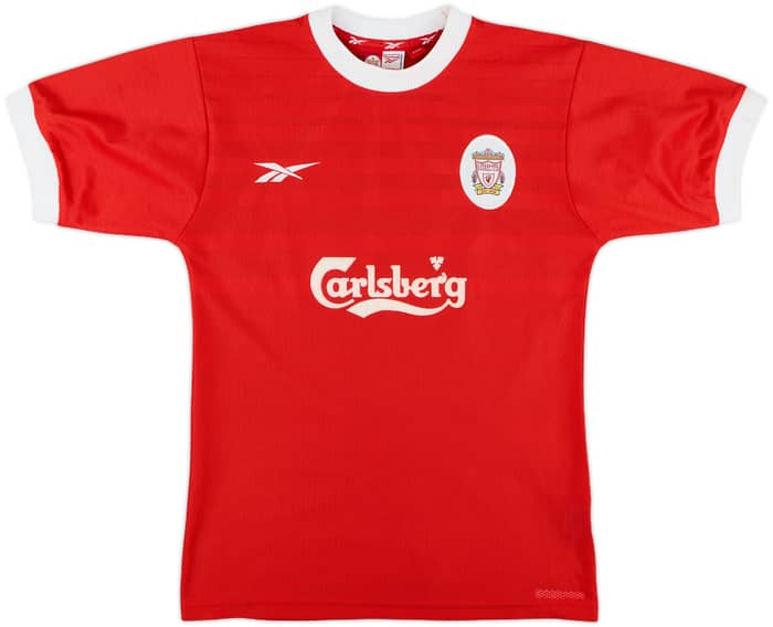 1998-00 Liverpool Home Shirt - 9/10 - (Y)