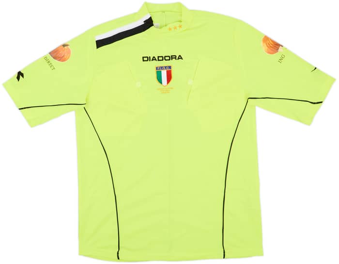 2007-08 Italy Diadora Referee Shirt - 9/10 - (L)
