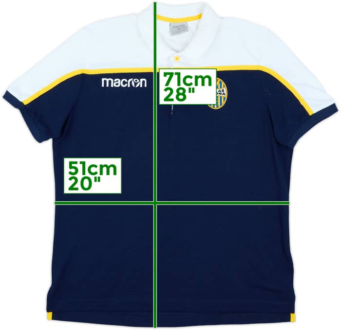 2018-19 Hellas Verona Macron Polo Shirt - 5/10 - (XL)