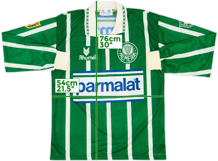 1994 Palmeiras Home L/S Shirt #10 - 7/10 - (L)