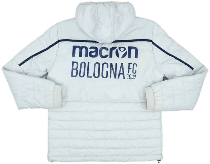 2018-19 Bologna Macron Padded Bench Coat - 8/10 - (S)