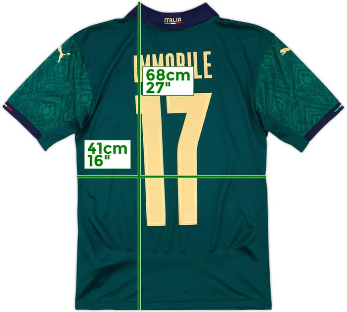 2019-20 Italy Authentic Third Shirt Immobile #17 - 10/10 - (XS)