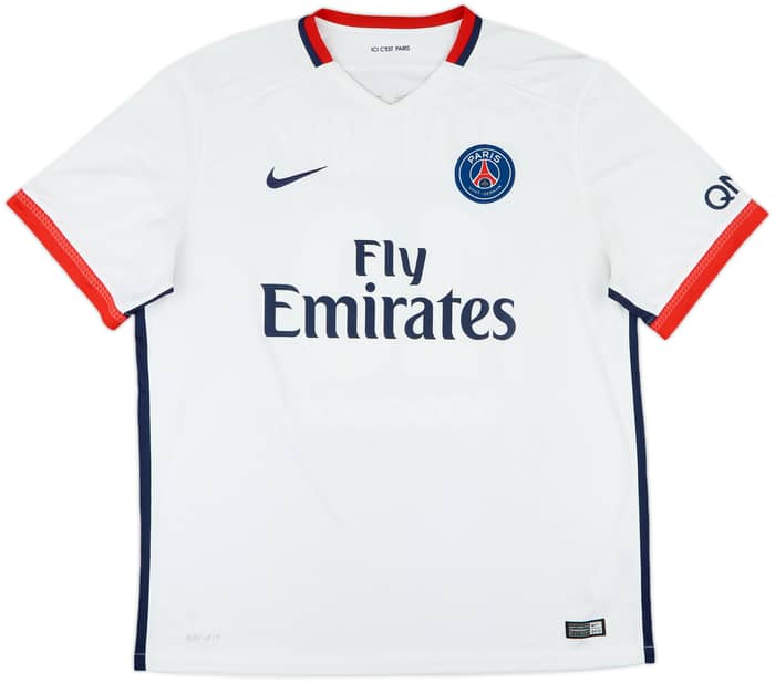 2015-16 Paris Saint-Germain Away Shirt Ibrahimovic #10 - 7/10 - (XL)