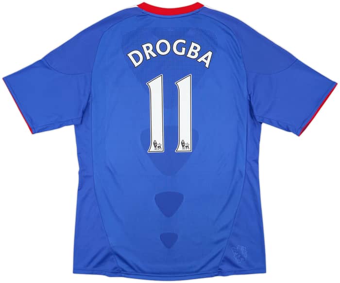 2010-11 Chelsea Home Shirt Drogba #11 - 8/10 - (L)