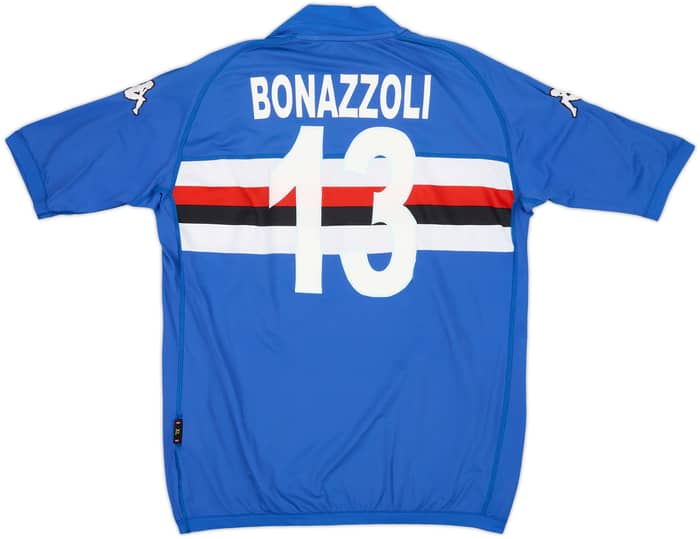 2004-05 Sampdoria Home Shirt Bonazzoli #13 - 5/10 - (XL)