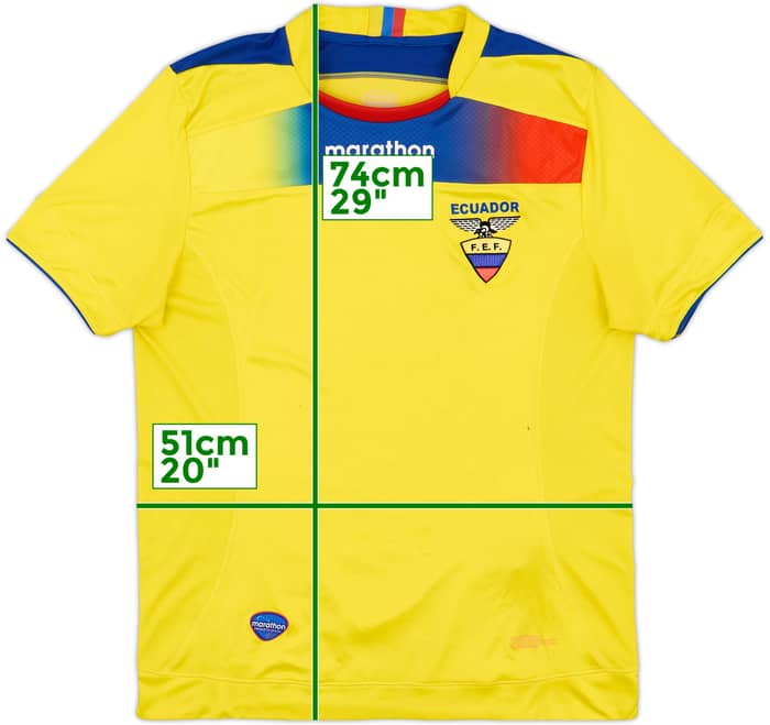 2011-12 Ecuador Home Shirt - 6/10 - (L)