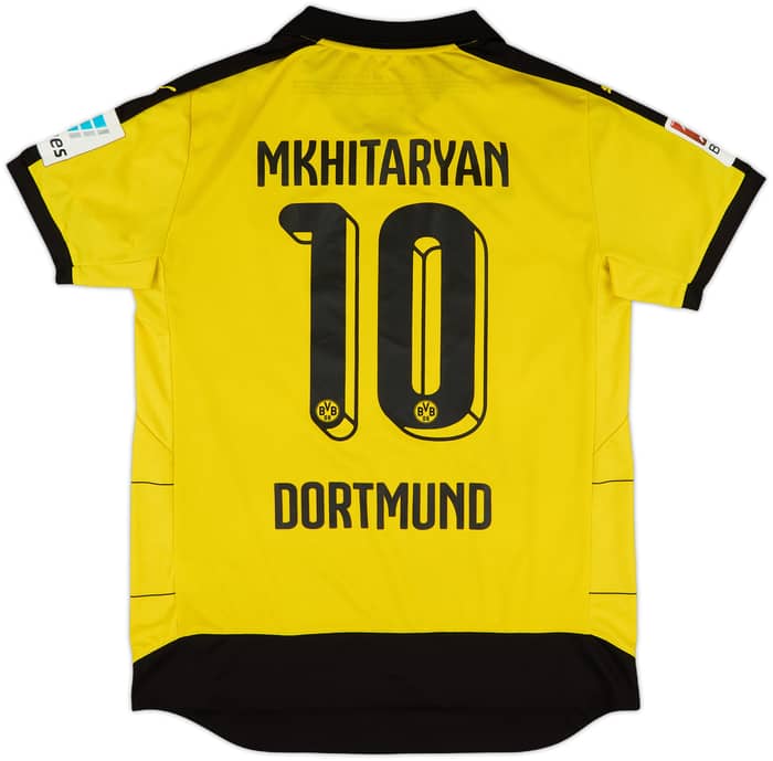 2015-16 Borussia Dortmund Home Shirt Mkhitaryan #10 - 5/10 - (M)