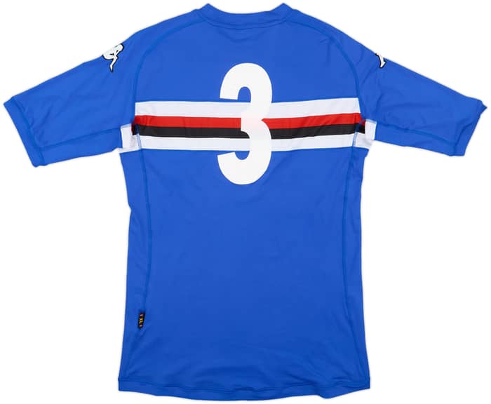 2011-12 Sampdoria Home Shirt #3 - 5/10 - (XL)