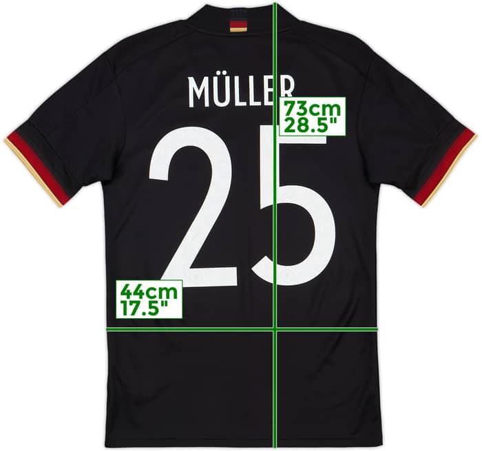 2020-21 Germany Away Shirt Muller #25 - 10/10 - (XS)