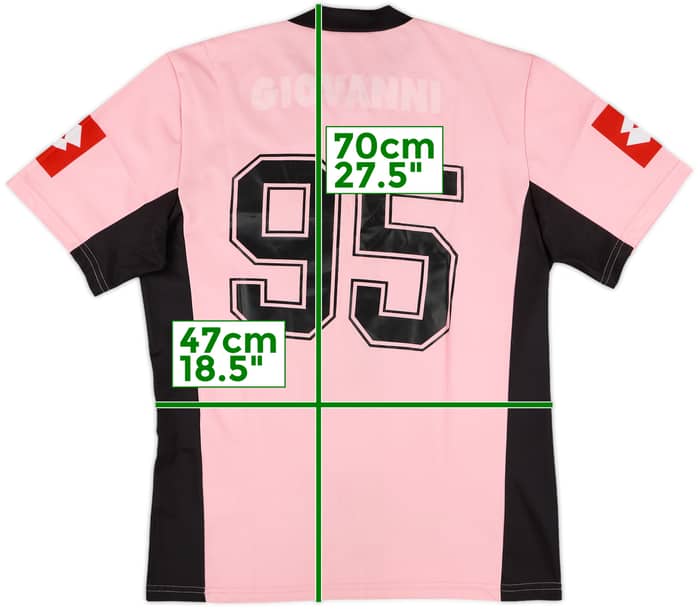 2003-04 Palermo Home Shirt Giovanni #95 - 4/10 - (S)
