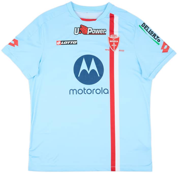 2022-23 Monza Signed Third Shirt - 6/10 - (XL)