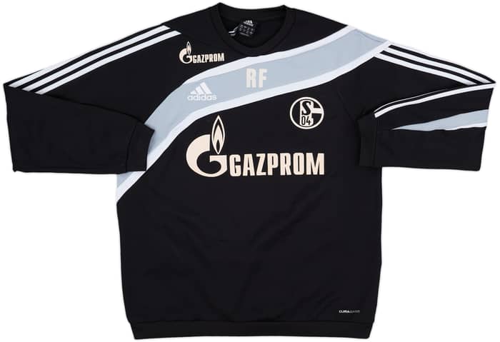 2010-11 Schalke Staff Issue adidas Sweat Top RF - 8/10 - (L/XL)