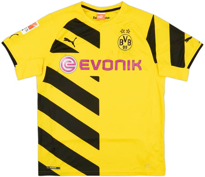 2014-15 Borussia Dortmund Home Shirt Immobile #9 - 4/10 - (L)