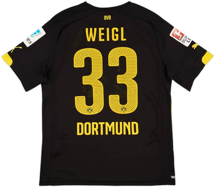 2014-16 Borussia Dortmund Away Shirt Weigl #33 - 5/10 - (S)