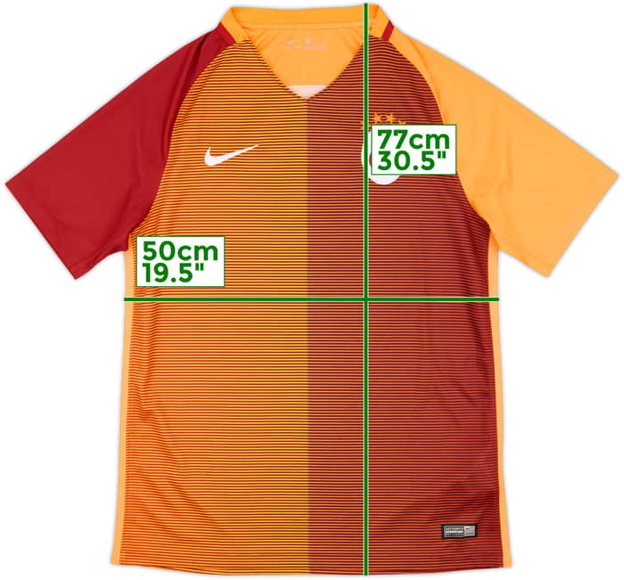 2016-17 Galatasaray Home Shirt - 8/10 - (M)