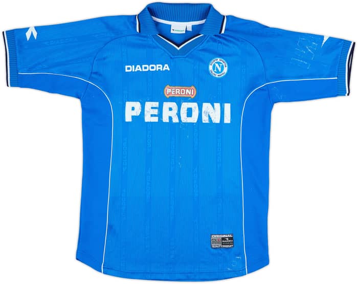 2000-01 Napoli Home Shirt Edmundo #97 - 4/10 - (L)
