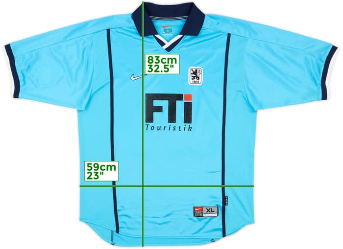 1999-00 1860 Munich Home Shirt - 8/10 - (XL)