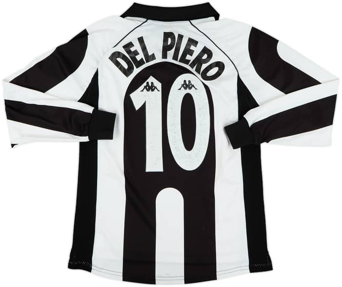 1997-98 Juventus Centenary Home L/S Shirt Del Piero #10 - 6/10 - (S)