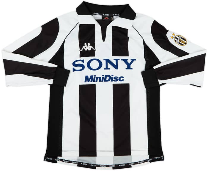 1997-98 Juventus Centenary Home L/S Shirt Del Piero #10 - 6/10 - (S)