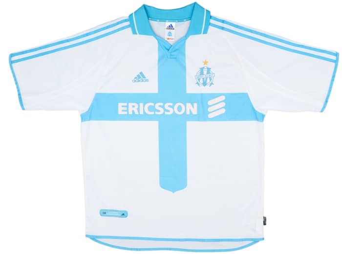 2000-01 Olympique Marseille Home Shirt - 8/10 - (XL)