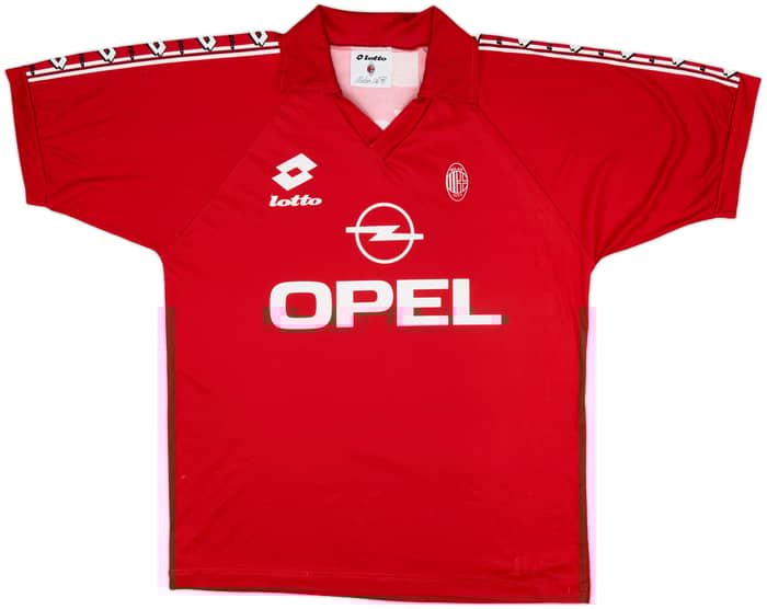 1995-96 AC Milan Lotto Training Shirt - 6/10 - (M)