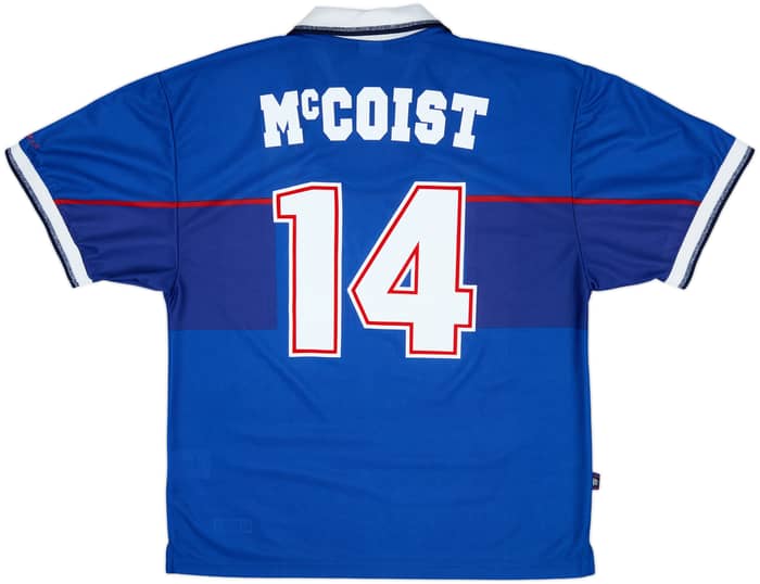 1997-99 Rangers Home Shirt McCoist #14 - 10/10 - (XL)