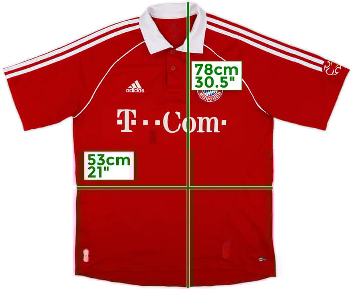 2006-07 Bayern Munich Home Shirt - 4/10 - (L)