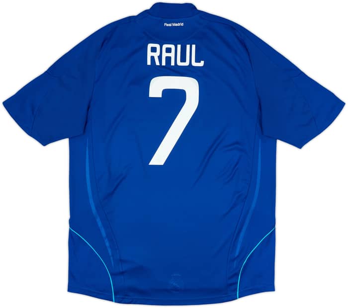 2008-09 Real Madrid Away Shirt Raul #7 - 8/10 - (XL)