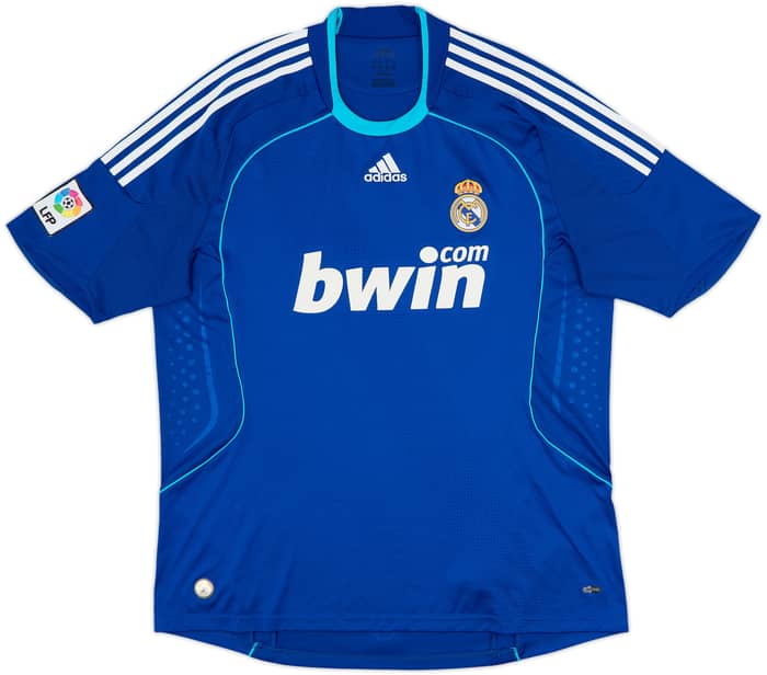 2008-09 Real Madrid Away Shirt Raul #7 - 8/10 - (XL)