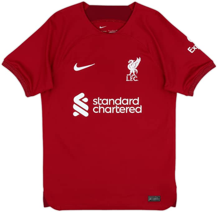2022-23 Liverpool Home Shirt M.Salah #11 - 7/10 - (S)
