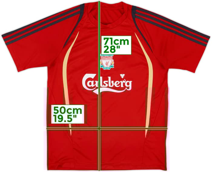 2009-10 Liverpool adidas Training Shirt - 5/10 - (M)