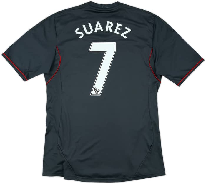 2011-12 Liverpool Away Shirt Suarez #7 - 6/10 - (M)