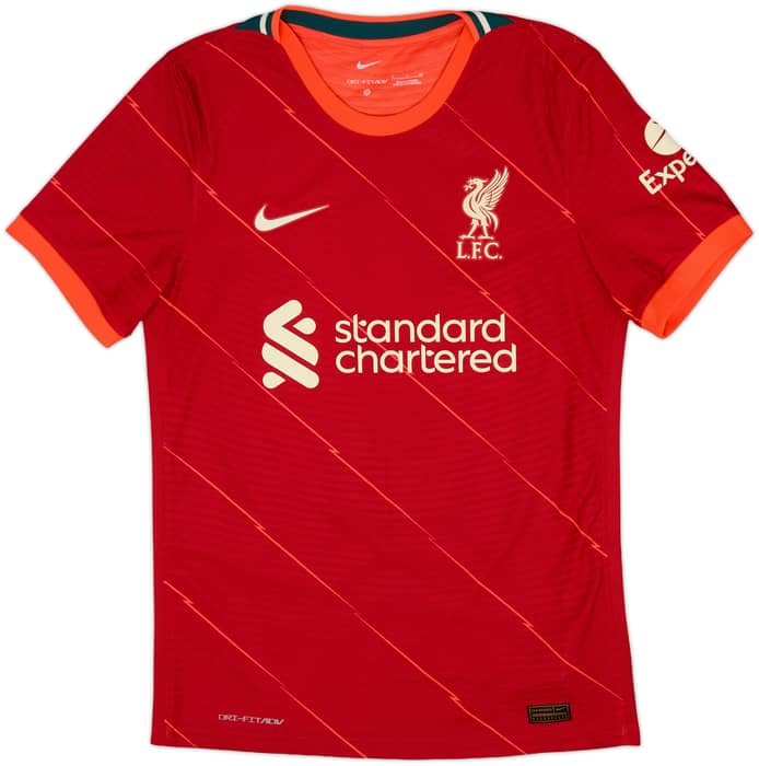2021-22 Liverpool Authentic Home Shirt M.Salah #11 - 10/10 - (S)