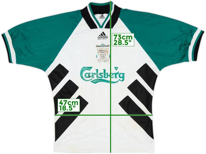 1993-95 Liverpool Away Shirt - 6/10 - (M)