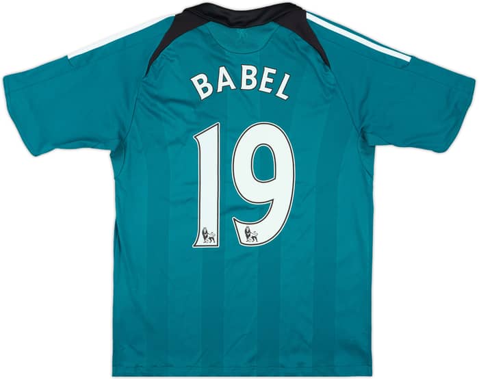 2008-09 Liverpool Third Shirt Babel #19 - 7/10 - (L.Boys)