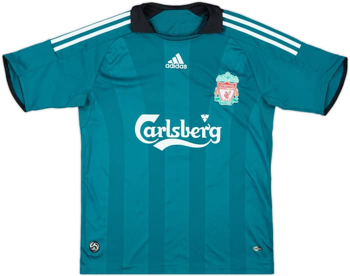 2008-09 Liverpool Third Shirt Babel #19 - 7/10 - (L.Boys)