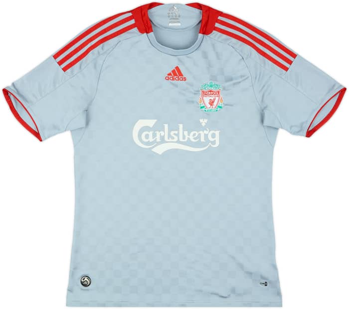 2008-09 Liverpool Away Shirt Gerrard #8 - 7/10 - (M)