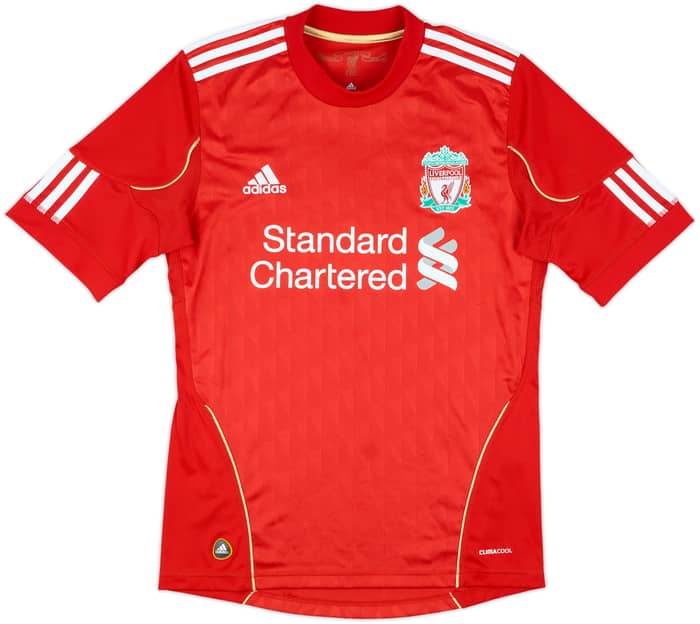 2010-12 Liverpool Home Shirt Suarez #7 - 8/10 - (S)